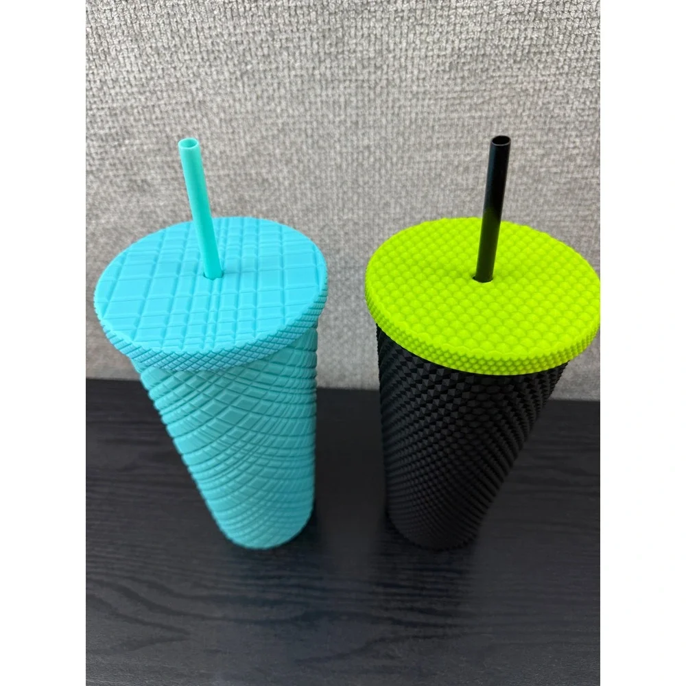 Disney Nightmare Before Christmas Zero & Beetlejuice 20oz Textured‎ Tumbler Set